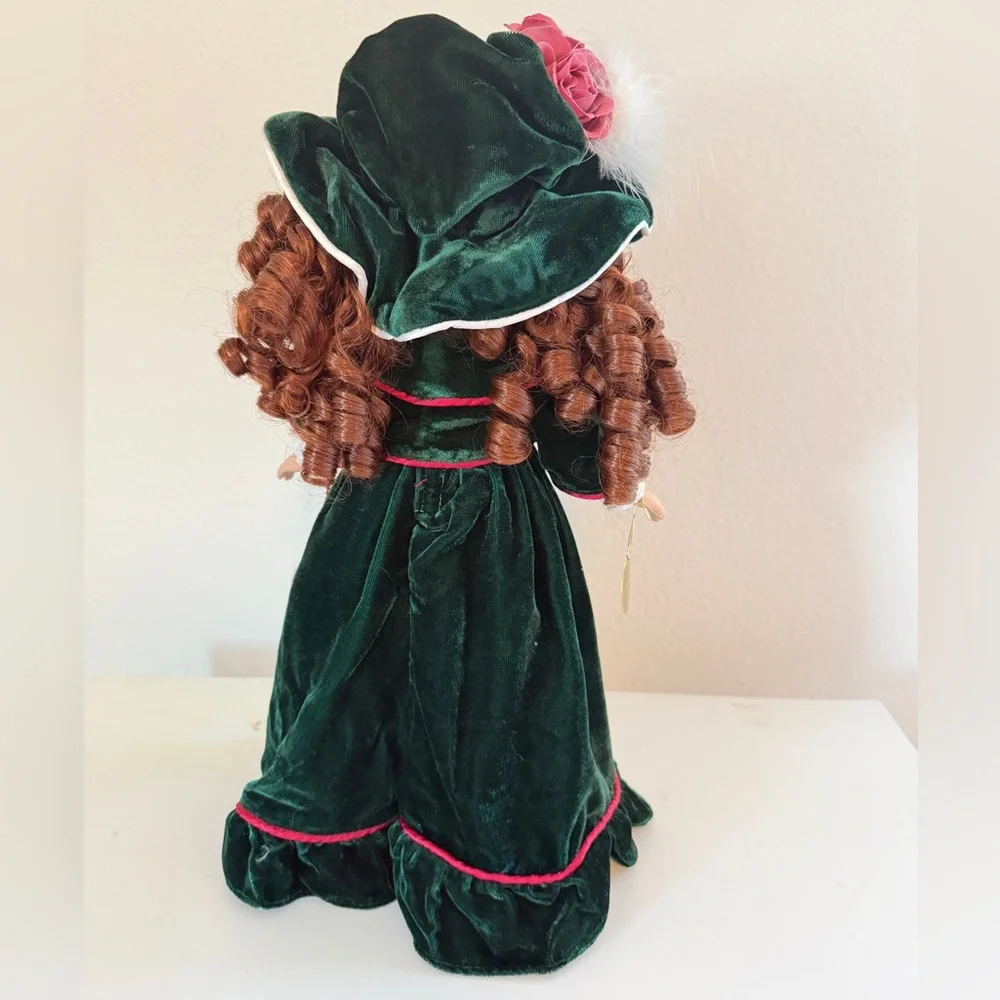 Collector Choice VTG Porcelain Doll Bisque Limited Edition Stand Collectible - Picture 9 of 15